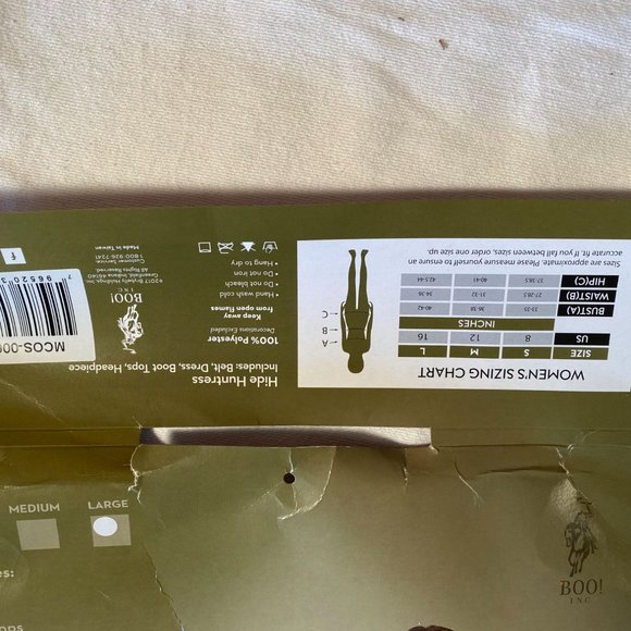 Huntress Halloween Costume Cosplay Sz. Large Sz 16 - Picture 6 of 6